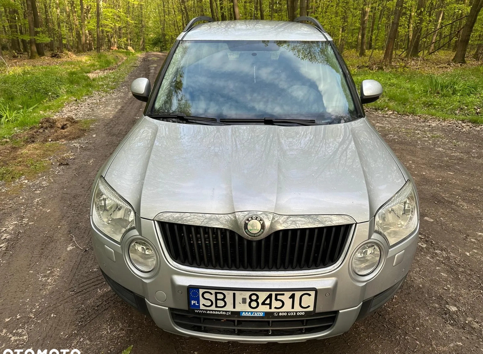 Skoda Yeti cena 28500 przebieg: 179500, rok produkcji 2009 z Biała małe 67